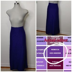 GIANFRANCO Ferre Forma fleece wool skirt size 22